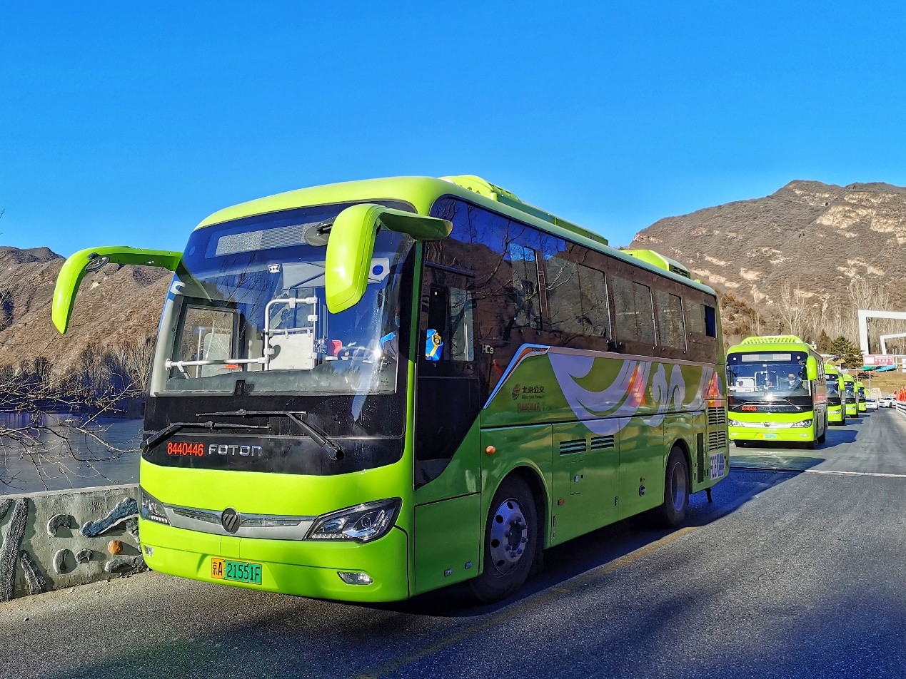 2022年北京冬奥会示范运营的1000辆氢燃料汽车中,福田汽车氢燃料客车